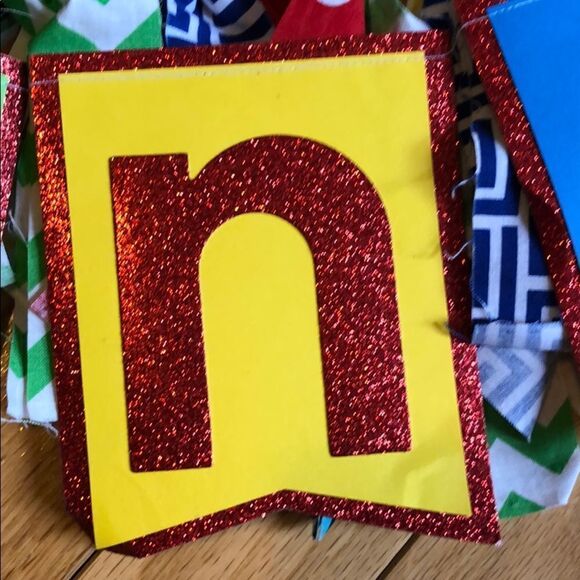 ☝🏼 First birthday “One” banner for high chair ❤️ - Picture 4 of 5